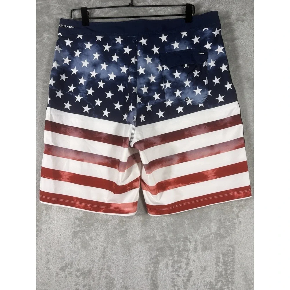 Hurley‎ Phantom Hybrid Shorts Stretch Surf Board Swim Trunks Casual Men's 34 USA - Picture 7 of 10